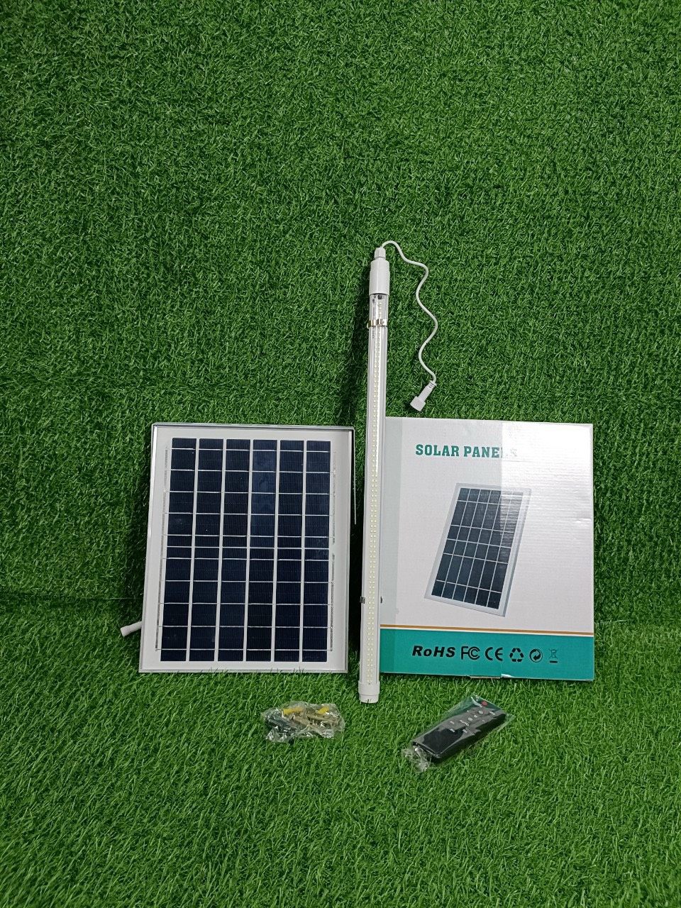 Đèn Năng Lượng Mặt Trời200W 150W 100W Đèn led sân vườn ngoài trời, đèn gia đình T8 siêu sáng, đèn ban công chống thấm IP67