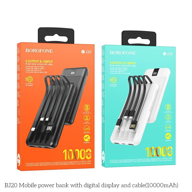 PIN SẠC DỰ PHÒNG BJ20 10000MAH - JL