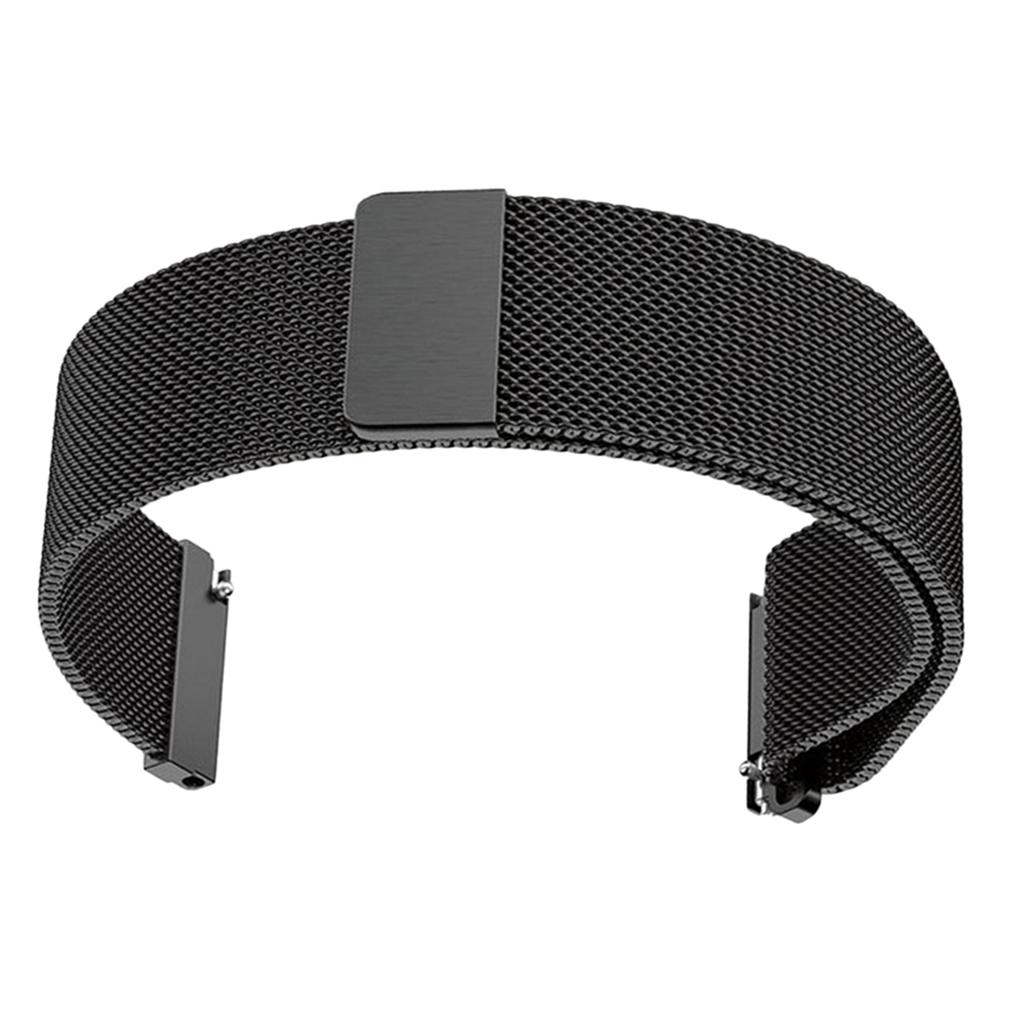 Stainless Steel  Replacement   Clasp Mesh Strap 12-22 Mm Wide Replacement Strap For Watch Repair