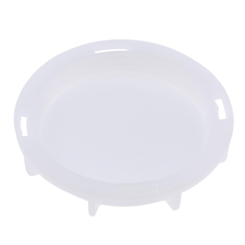 IBC Tank Valve IBC Adaptor Fitting Seal Cap White, threaded inner diameter: 58mm