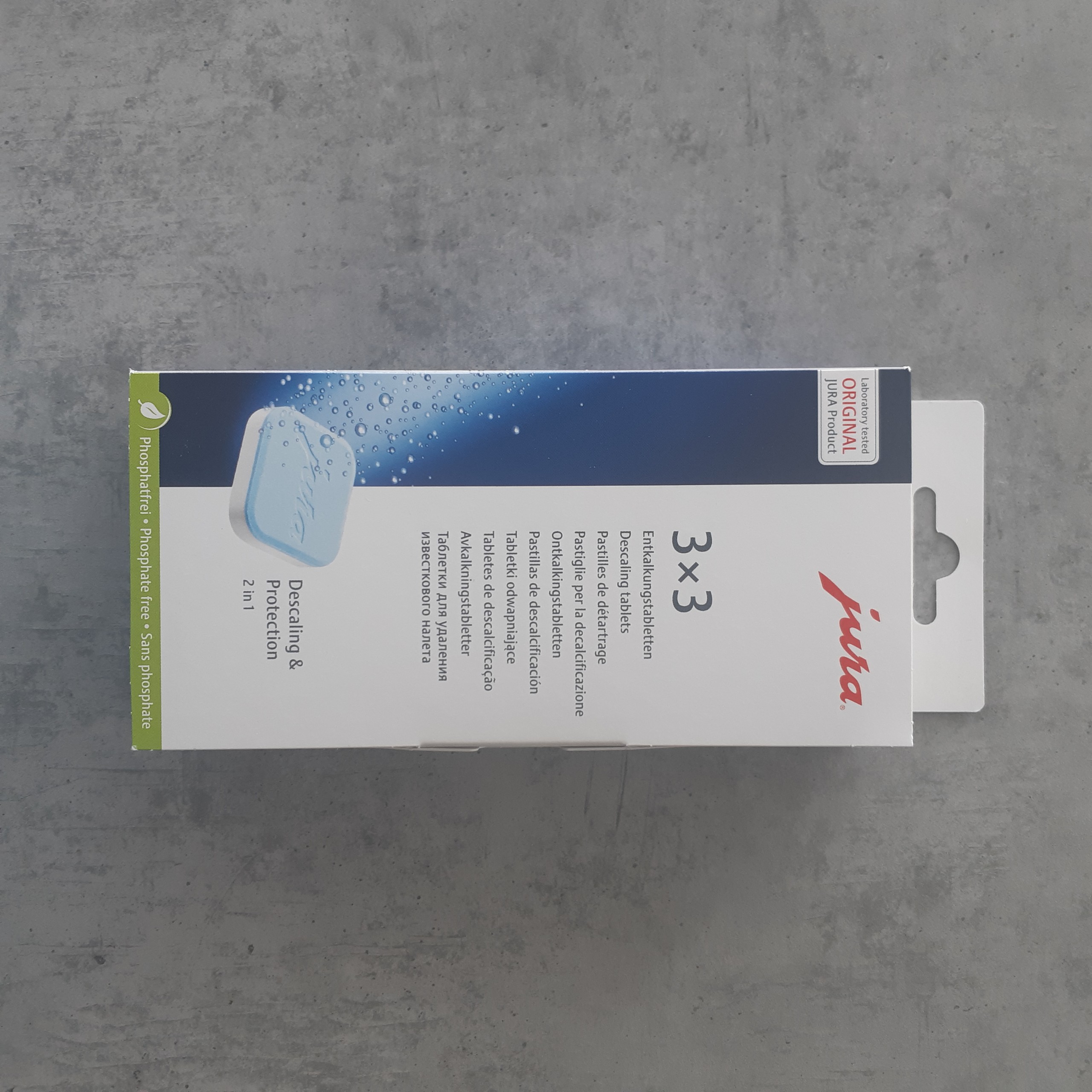 JURA 2 - PHASE DESCALING TABLETS - Hàng Chính Hãng