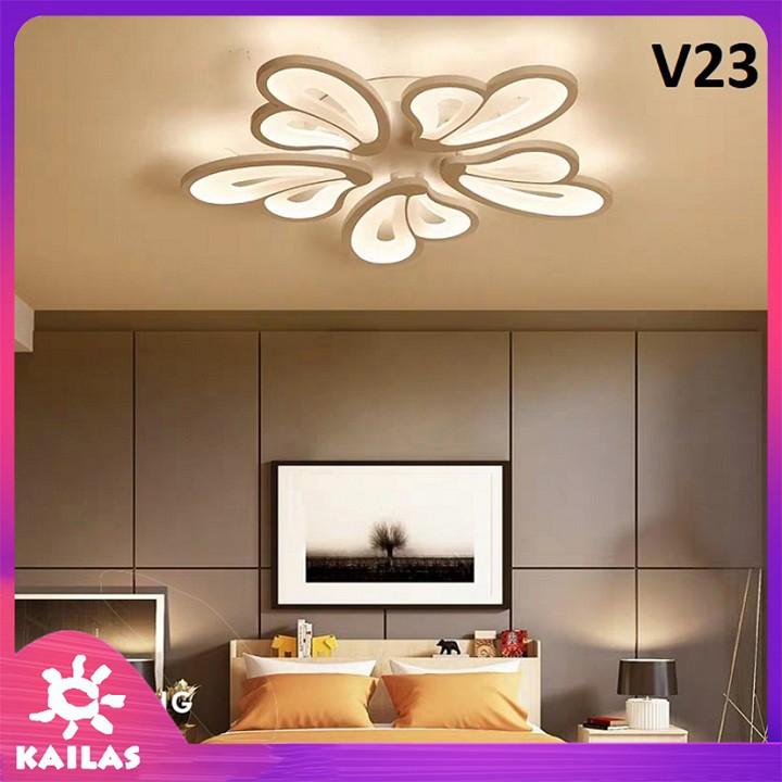 Đèn Ốp Trần tô điểm 6 Cánh Mẫu V23