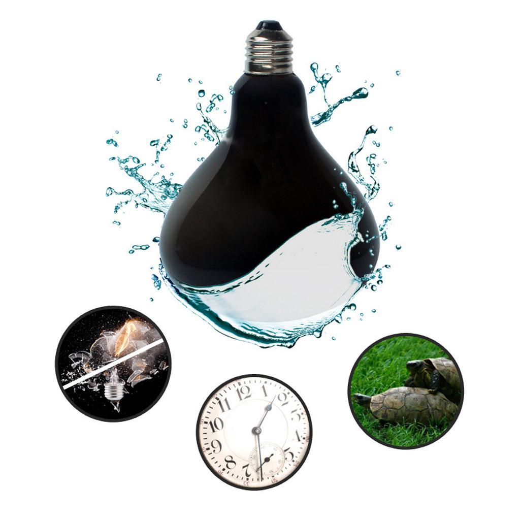 Reptile Moonlight Bulb E27 Screw Fit Night Black Light Heat Snake Gecko 70W