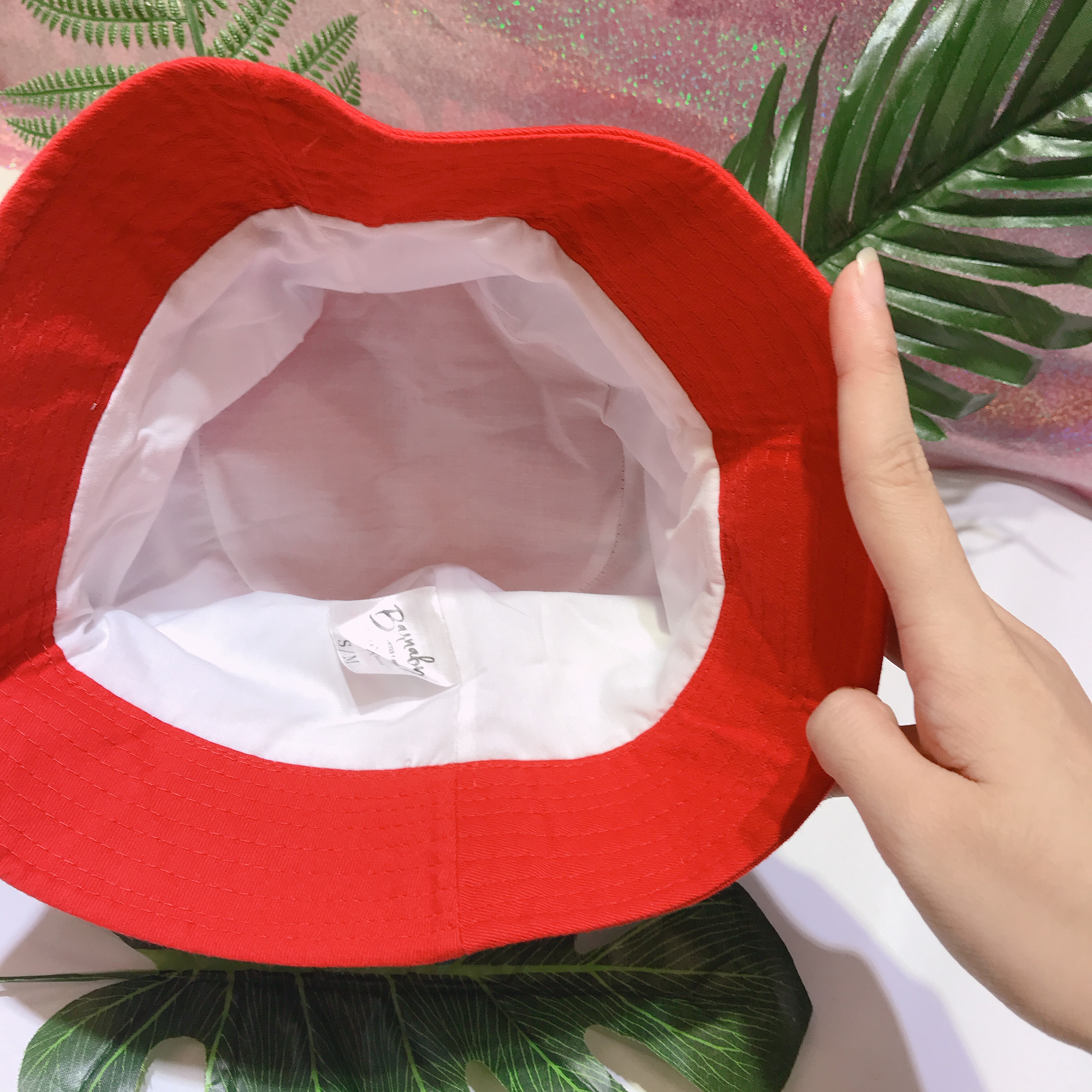NÓN TAI BÈO TRẺ EM THỦY THỦ  SỌC MÀU XANH ĐỎ CHO BÉ GÁI VÀ BÉ TRAI  - 16TT7382