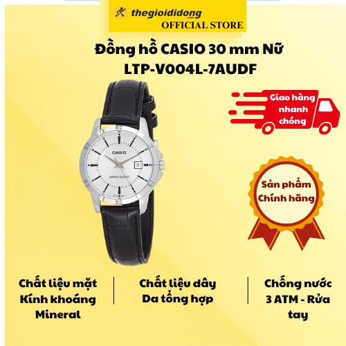 Đồng hồ CASIO 30 mm Nữ LTP-V004L-7AUDF - Hàng Chính Hãng