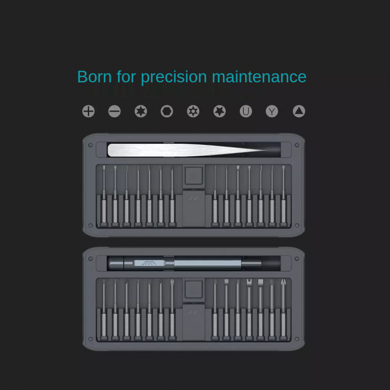 Bộ tuốc nơ vít Xiaomi Mijia Youpin JM-GNT30 dài 45mm S2 bit Thiết kế khóa từ mạnh mẽ, công nghệ đẩy được cấp bằng sáng chế