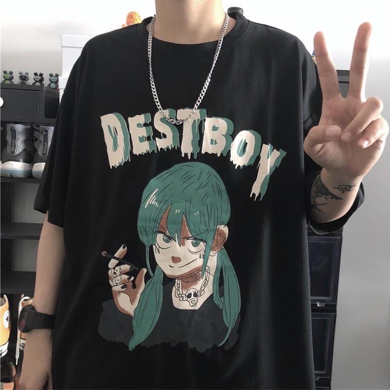 Áo Thun Unisex Destboy Cho Nam Và Nữ Chất Liệu Cotton Tốt