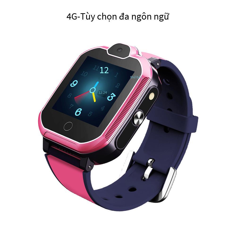Đồng hồ điện thoại trẻ em 4G được ưa chuộng nhất Định vị GPS IPS độ nét cao bảo vệ mắt màn hình lớn cung cấp thiết bị chống mất thông minh