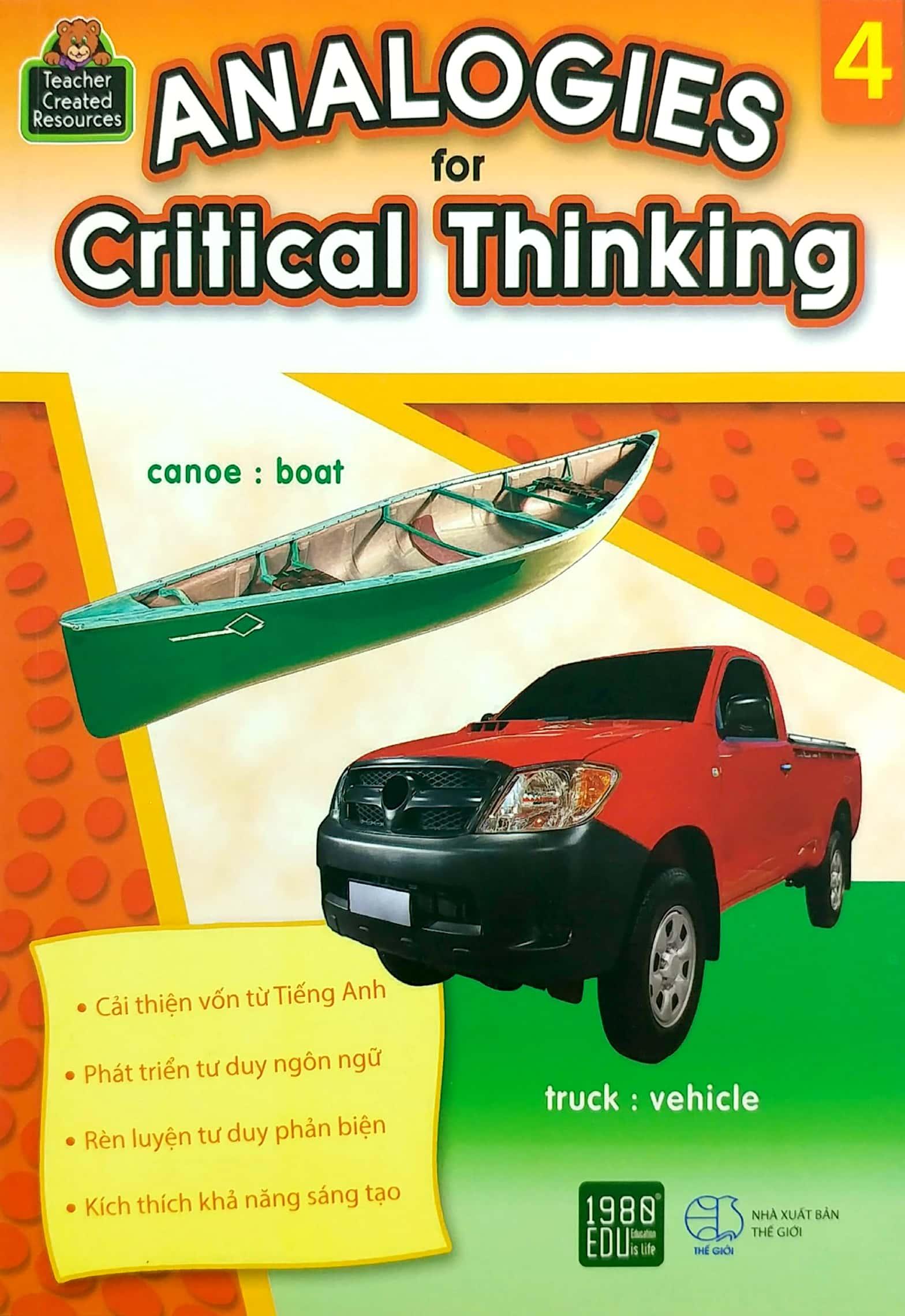 Analogies for Critical Thinking (tập 4)