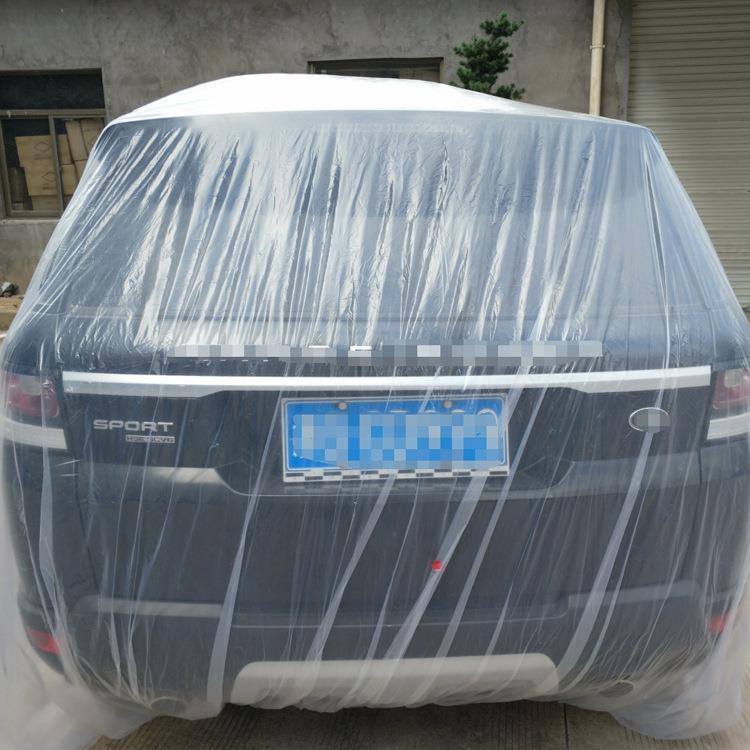Vải bọc bảo vệ xe hơi trong suốt bằng nhựa chống thấm nước và chống bụi tiện dụng