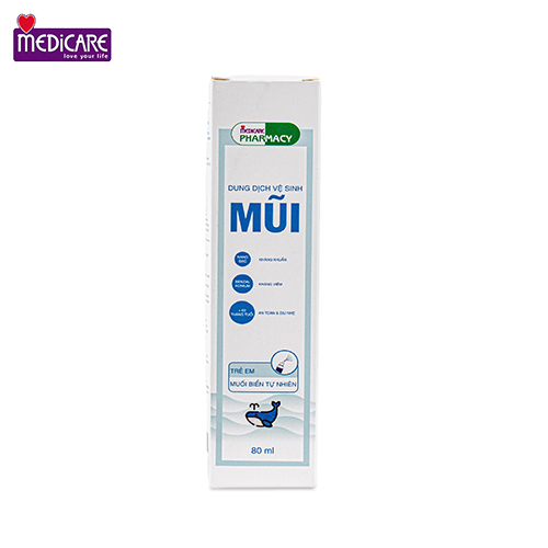 0131214 Xịt mũi MEDiCARE PHARMACY Trẻ Em 80ml