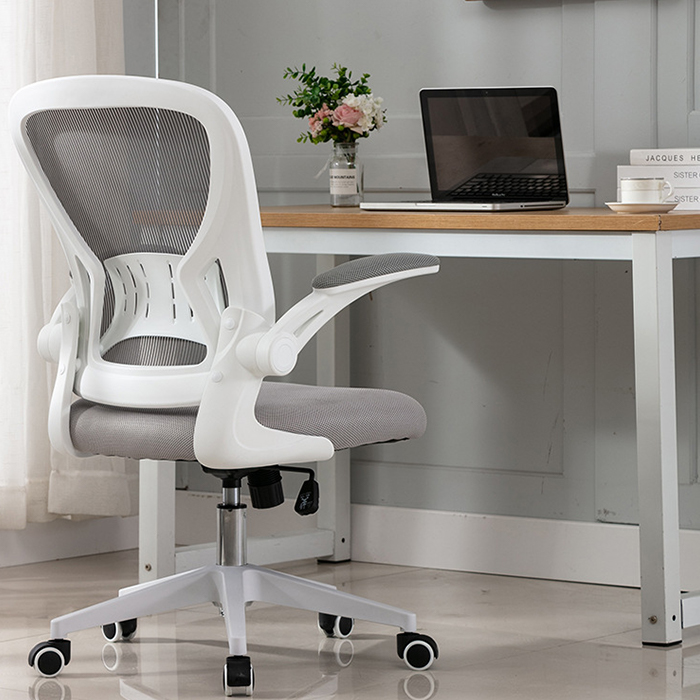 Ghế Văn Phòng vi tính lưới xoay lưng 360 độ chân thép cao cấp - Ghế làm việc hiện đại sang trọng 360 Độ đa năng bền đẹp GHP024 Giao màu ngẫu nhiên