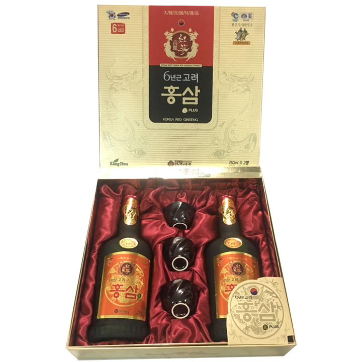 Nước Cốt Hồng Sâm - Hộp 2 chai x 750 ml 2