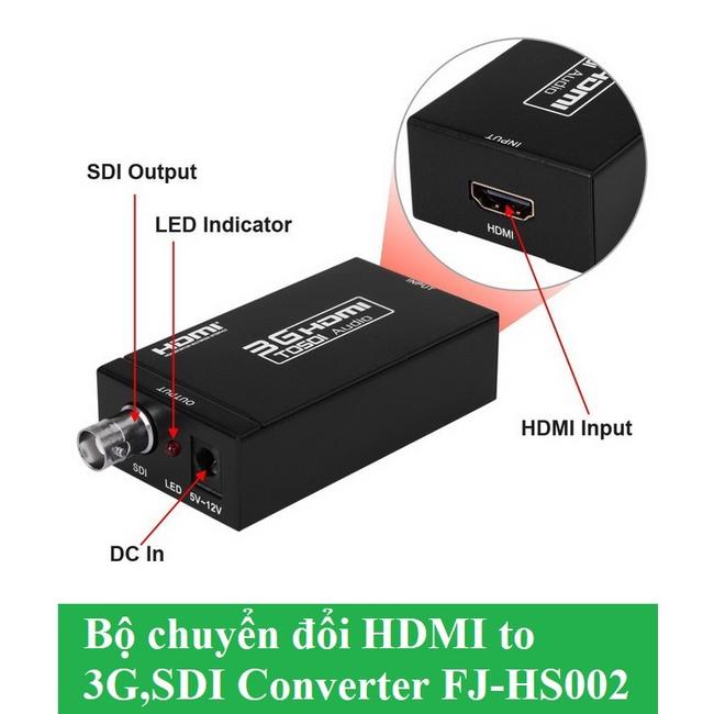 Bộ chuyển đổi HDMI to 3G,SDI Converter FJ-HS002