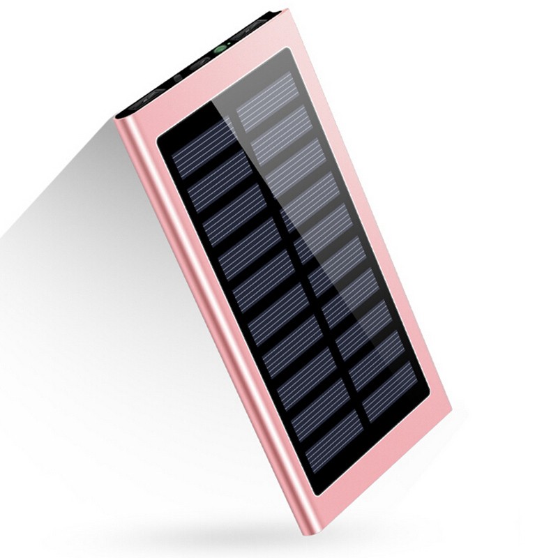 Pin dự phòng siêu mỏng 8.000 MAh hỗ trợ sạc bằng năng lượng mặt trời
