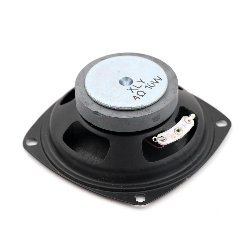 1 Loa Toàn Dải 4 Ohm 10 W Tự Làm Loa HIFI Bluetooth Không Dây Loa Nghe Nhạc Viền Cao Su Màu Sắc: Đen