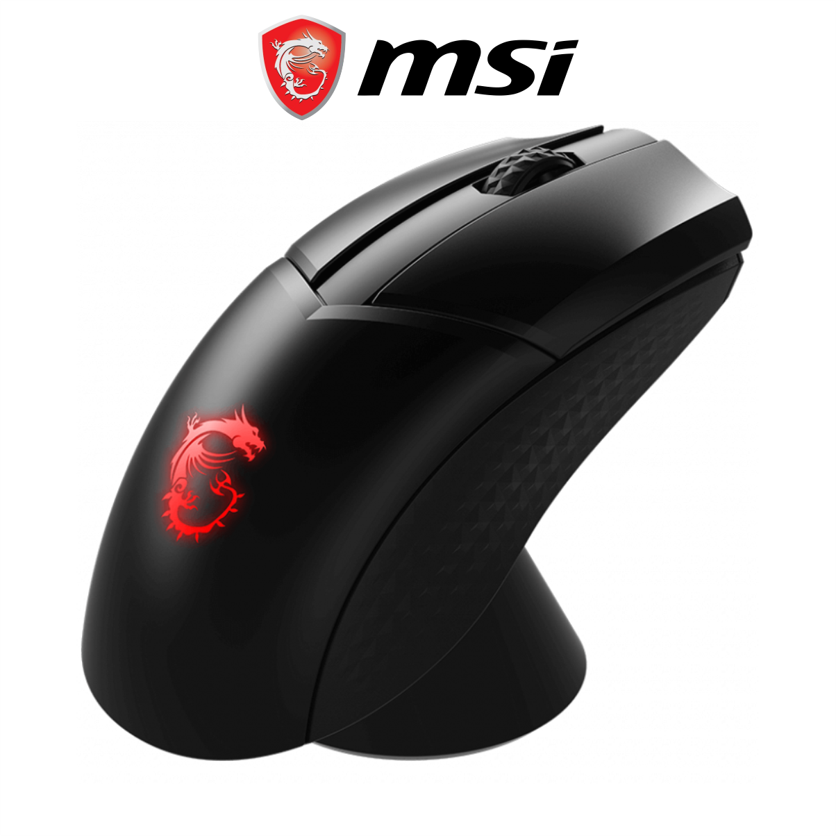 Chuột Gaming Không Dây MSI GM41 Lightweight Đèn LED RGB, 6 Nút, 6400 DPI Với 6 Mức DPI Kèm Dây Dù USB 2M - Hàng Chính Hãng