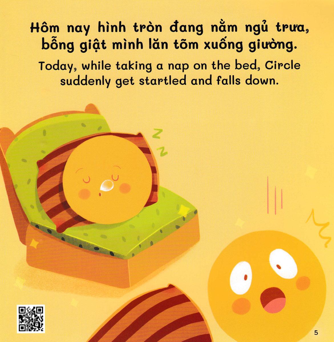 Tủ Sách Ehon - Song Ngữ: Những Hình Khối Vui Vẻ