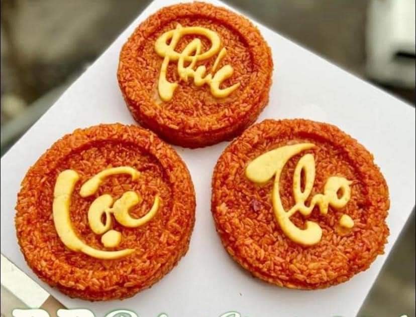 Bộ Khuôn Làm Xôi Phúc Lộc Thọ 5 Chi Tiết Bằng Chất Liệu Nhựa Chịu Nhiệt, Khuôn Làm Bánh Phúc Lộc Thọ