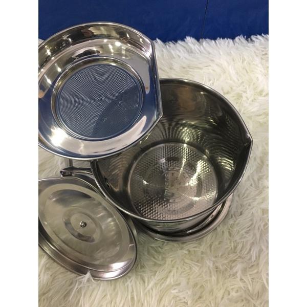 Ca lọc dầu inox lớn