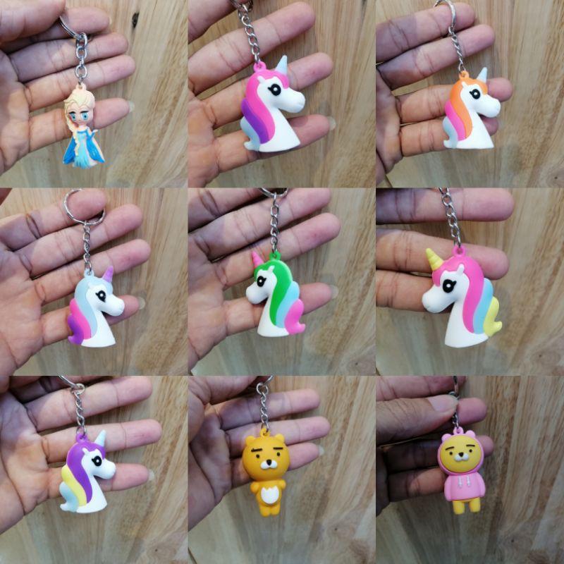 MÓC KHÓA SILICON SIÊU CUTE NHIỀU HÌNH
