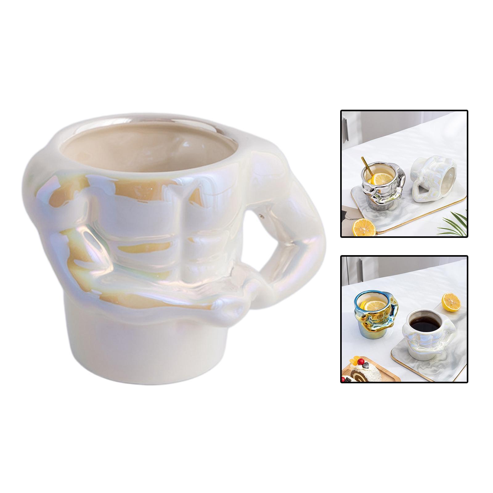 Ceramic Coffee Mug with Handle Milk Tea Cup for Office Party Wedding Housewarming Gift