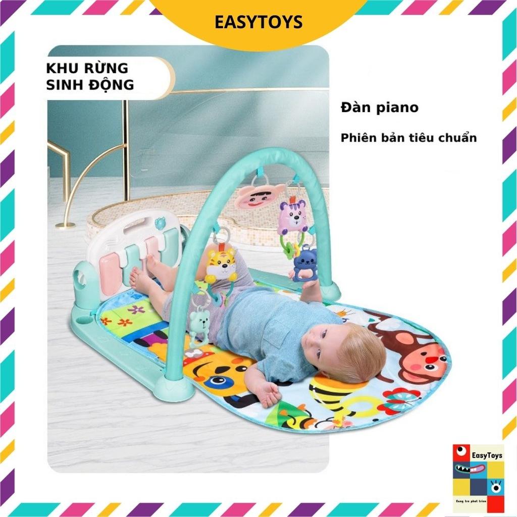 Thảm nhạc cho bé nằm chơi cao cấp phát triển thính giác thị giác