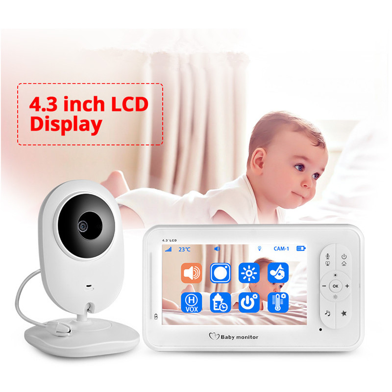 Máy báo khóc Corky Baby MBK601 – 4.3inh – Bản nâng cấp đáng giá 2021