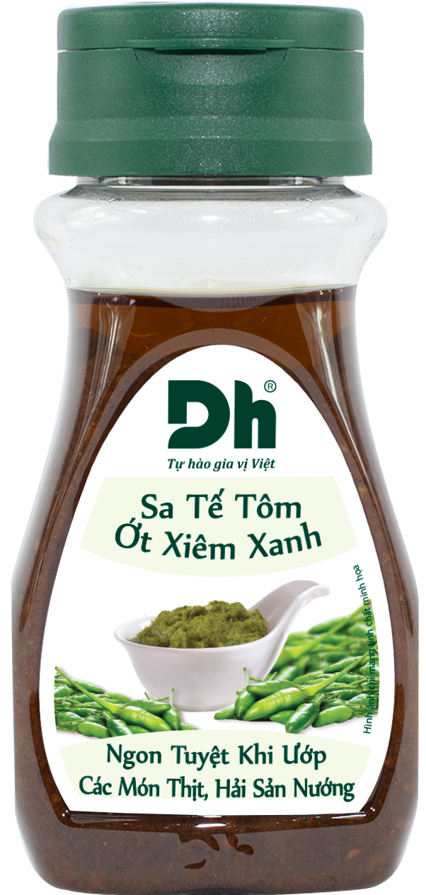 Sa Tế Tôm Ớt Xiêm Xanh  100gr Dh Foods