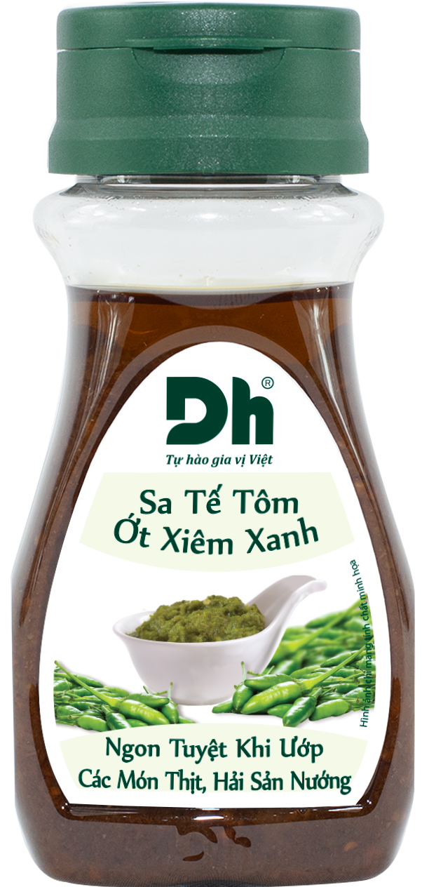 Sa Tế Tôm Ớt Xiêm Xanh 100gr Dh Foods