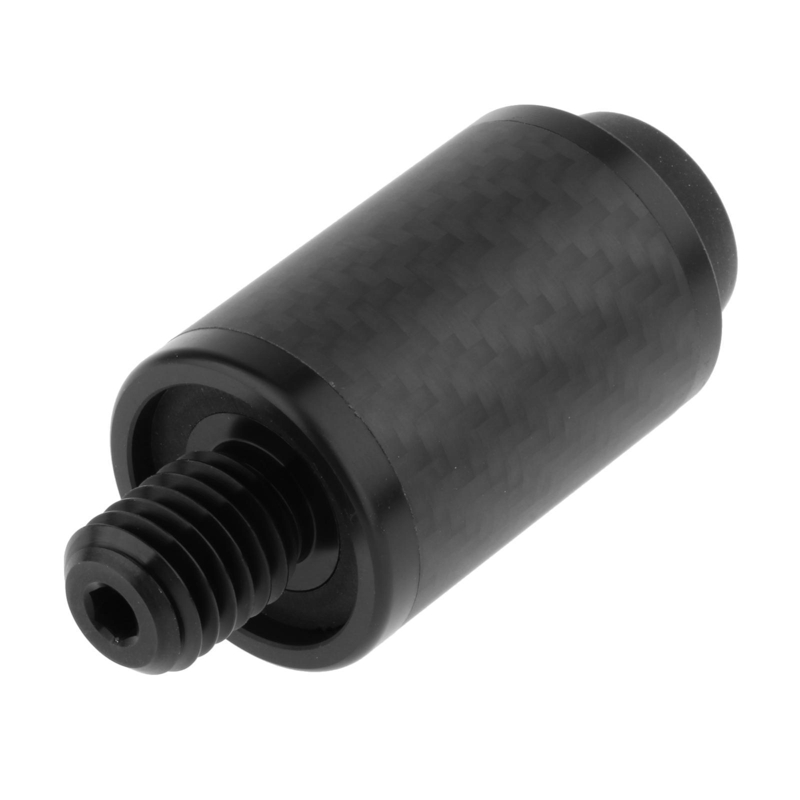 Pool Cue Extension Billiard Supplies Rear Plug with Bumper Pool Cue Extender