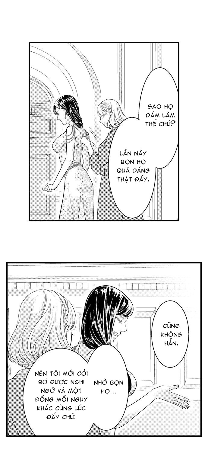 chuyển sinh vào thế giới khác ~ nếu muốn trở thành nữ hoàng hãy tìm cách để được hoàng đế sủng ái vào ban đêm chapter 53.2 9
