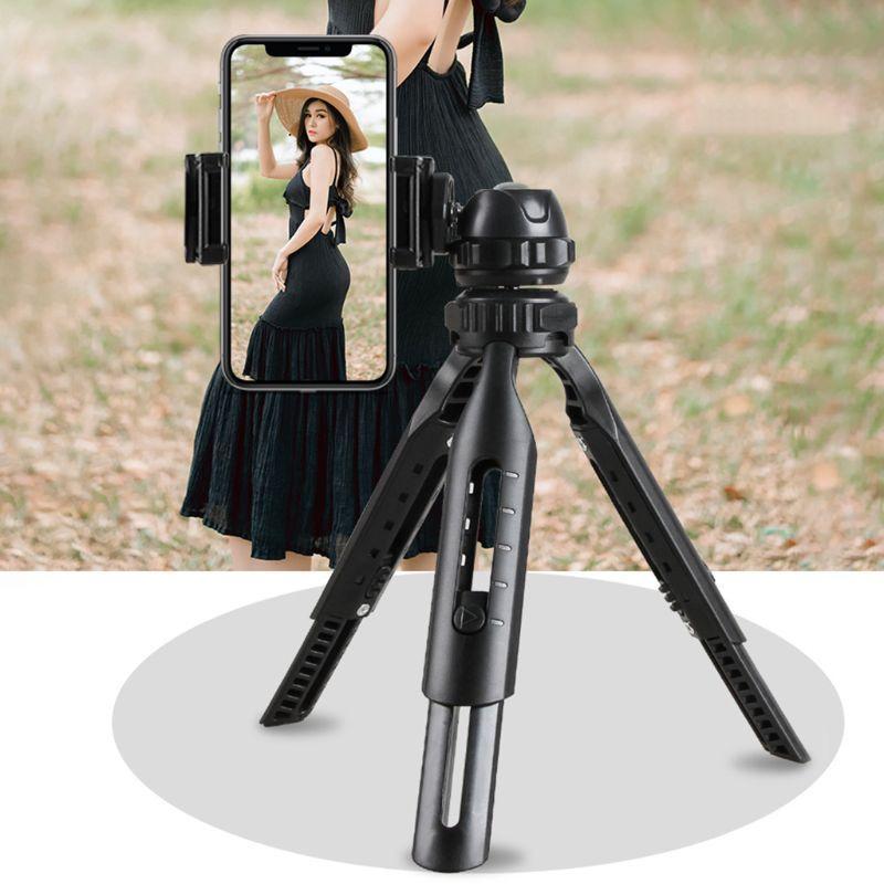 Giá Đỡ Ba Chân Mini Xoay 360 Độ Chống Sốc Có Thể Gập Lại Cho Xe Hơi