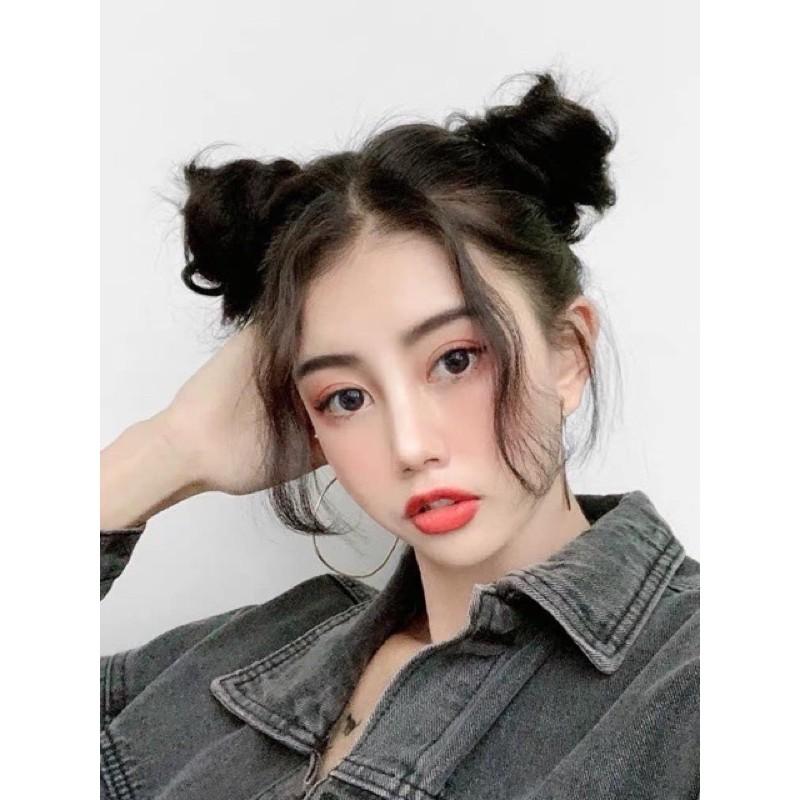 Tóc giả búi vòng sang chảnh