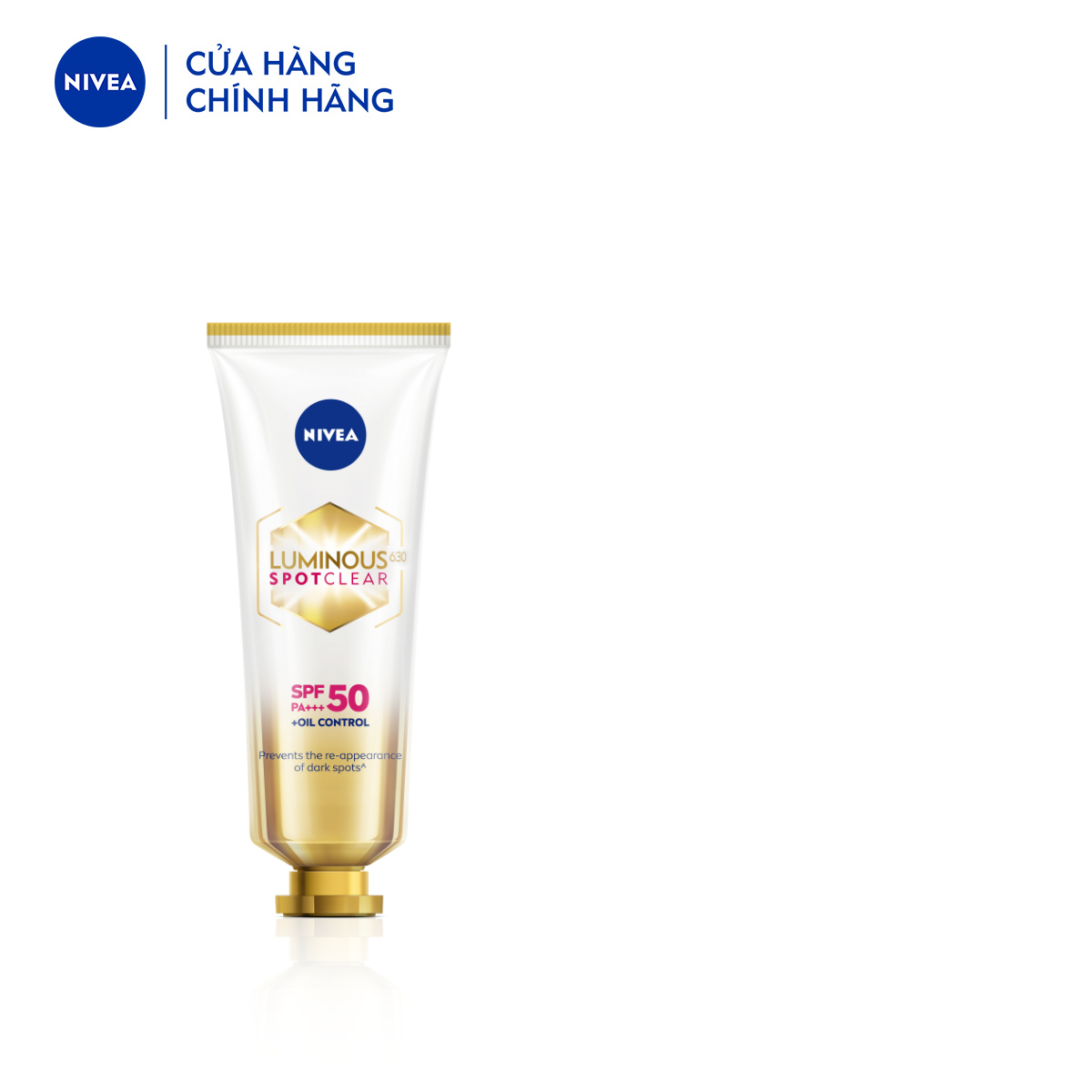 Kem Chống Nắng Dưỡng Da NIVEA LUMINOUS 630 Giúp Làm Mờ Đốm Nâu | Ngăn Ngừa Thâm Nám SPF50 PA+++ (40 ml) - 89581