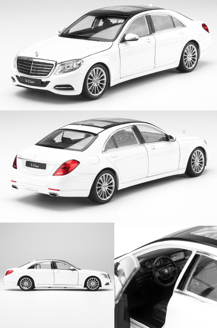 Mô hình xe Mercedes-Benz S500 1:24 Welly - 24051W