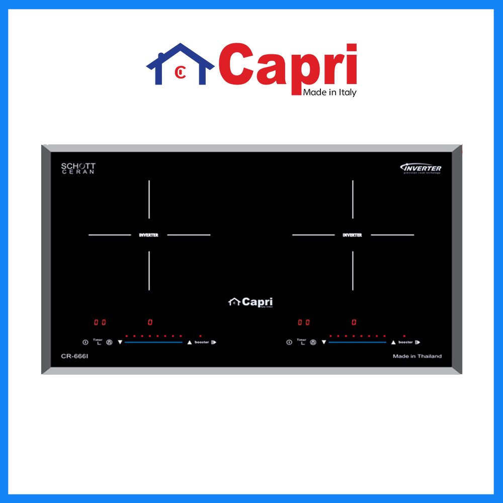 Bếp từ đôi Capri CR-666I | Hàng chính hãng | Nhập khẩu Thái Lan