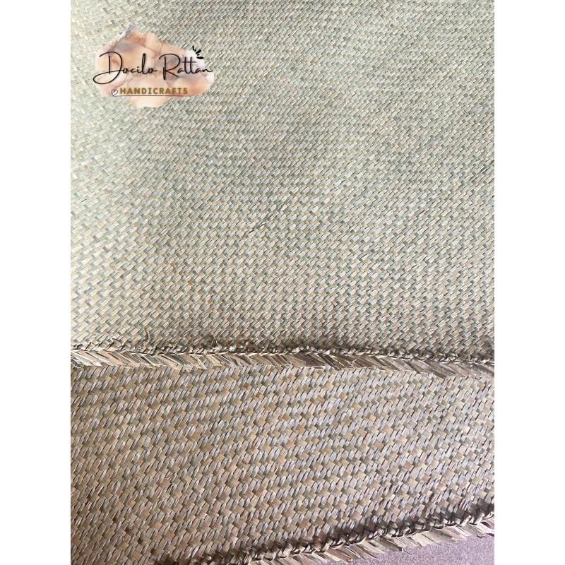 Tấm đan cỏ bàng- Thảm tập, chiếu cỏ bàng- nguyên liệu làm nệm, túi xách, các đồ handmade