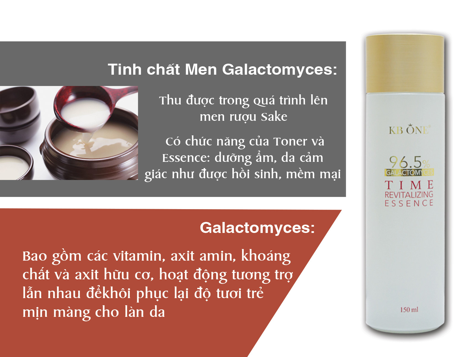 KB One Time Revitalizing Essence - Nước Dưỡng Ẩm Chăm Sóc Da Mặt