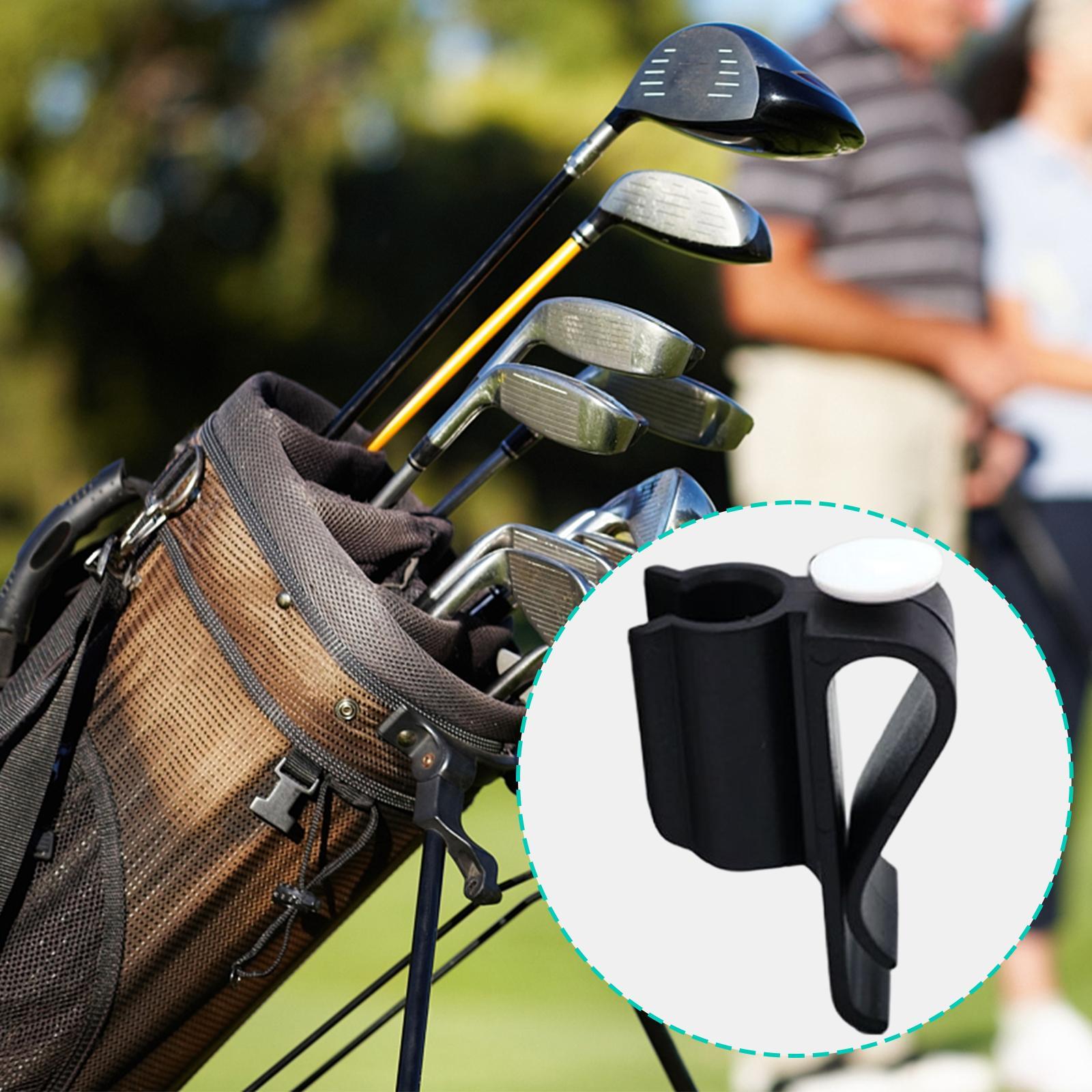 Ball Marker Protector Organizer Golfer Golf Bag Clip On Putter Clamp Holder