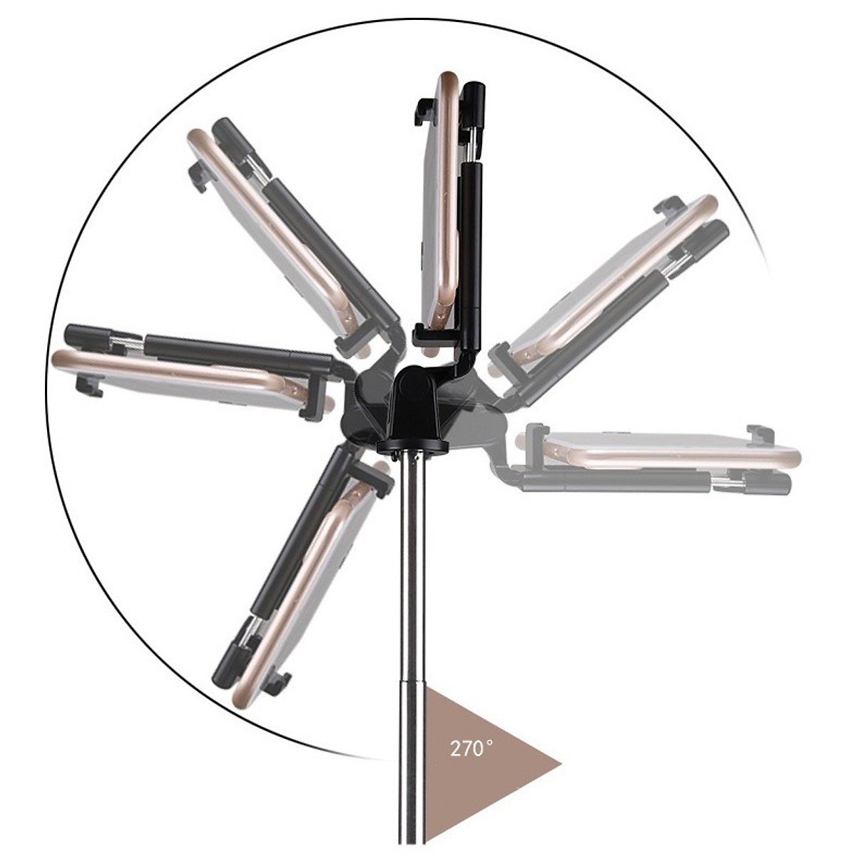 Gậy tự sướng Bluetooth Tripod K07 cao cấp