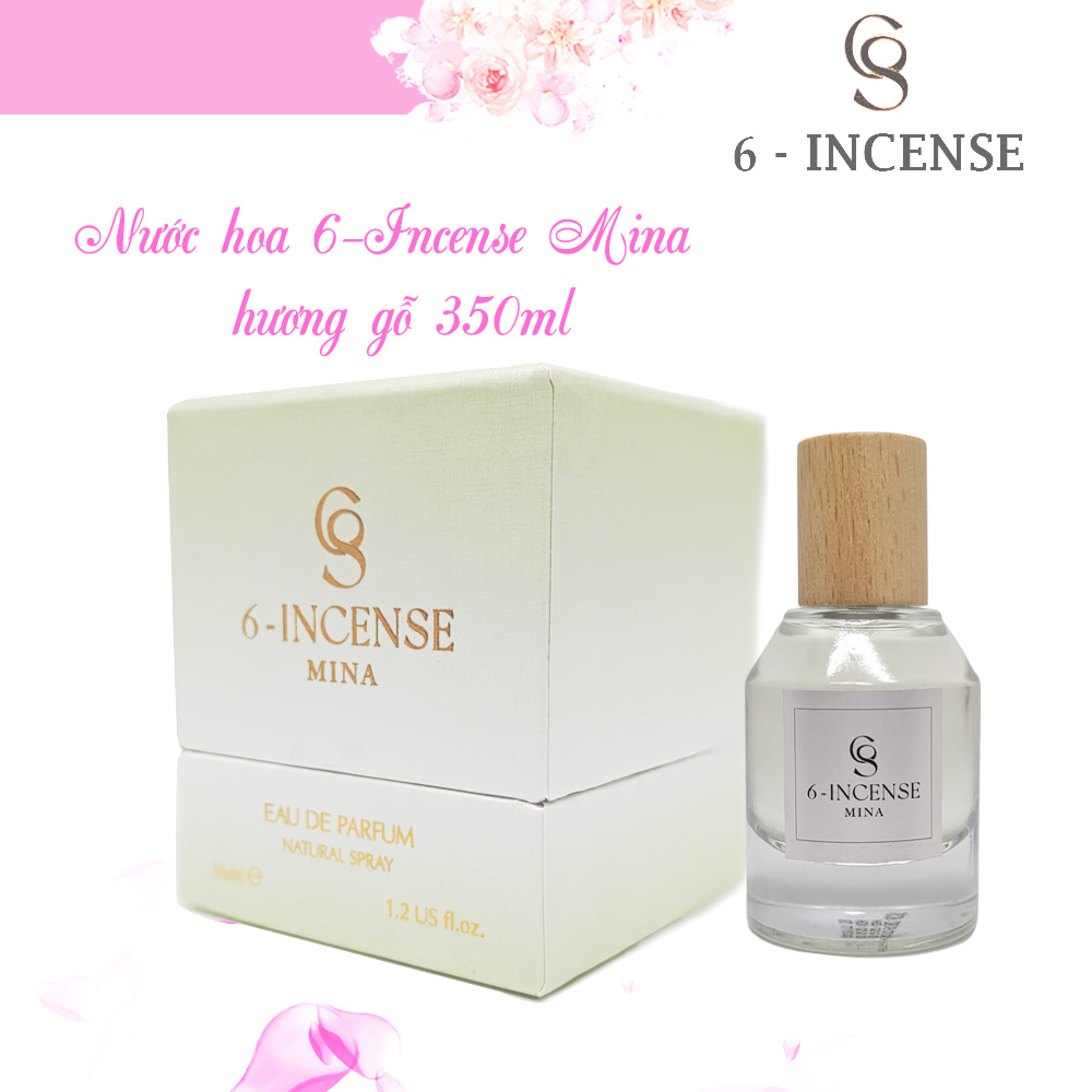 Nước hoa 6-Incense Mina Hương Thiên Nhiên 36ml