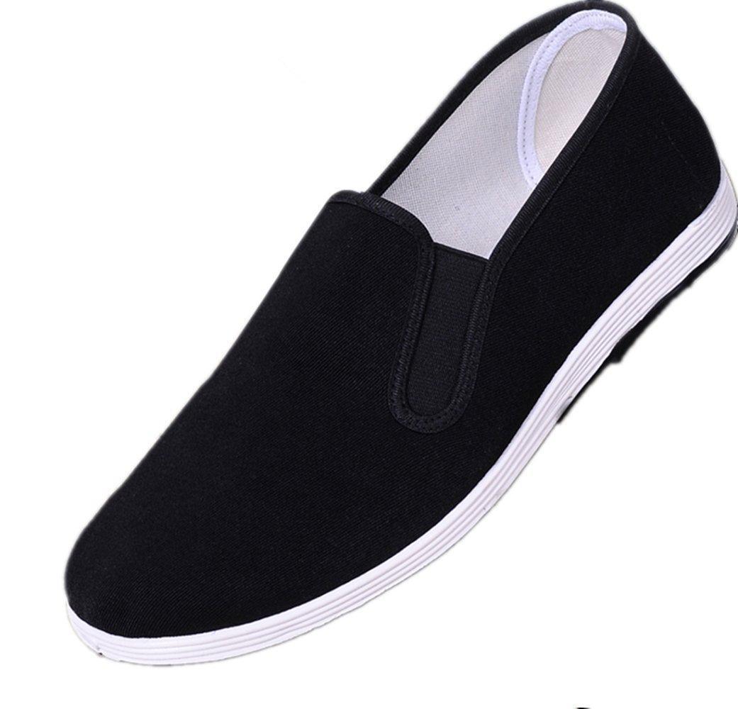 Dao Trung Quốc Truyền Thống Bắc Kinh Kung Fu Giày Tai Chi Giày Đế Cao Su Unisex Đen
