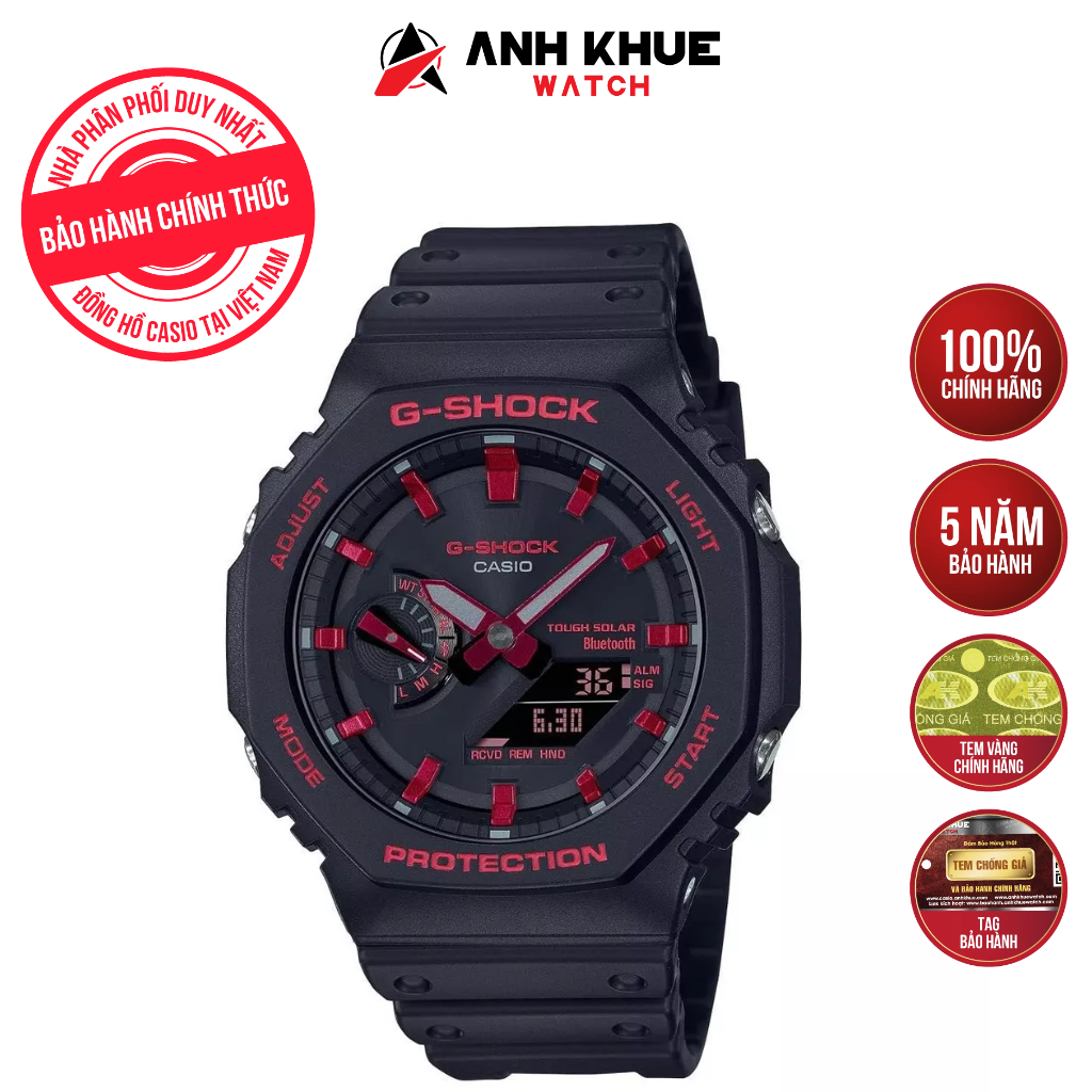 Đồng Hồ Casio Nam G-Shock dây nhựa GA-B2100BNR-1ADR