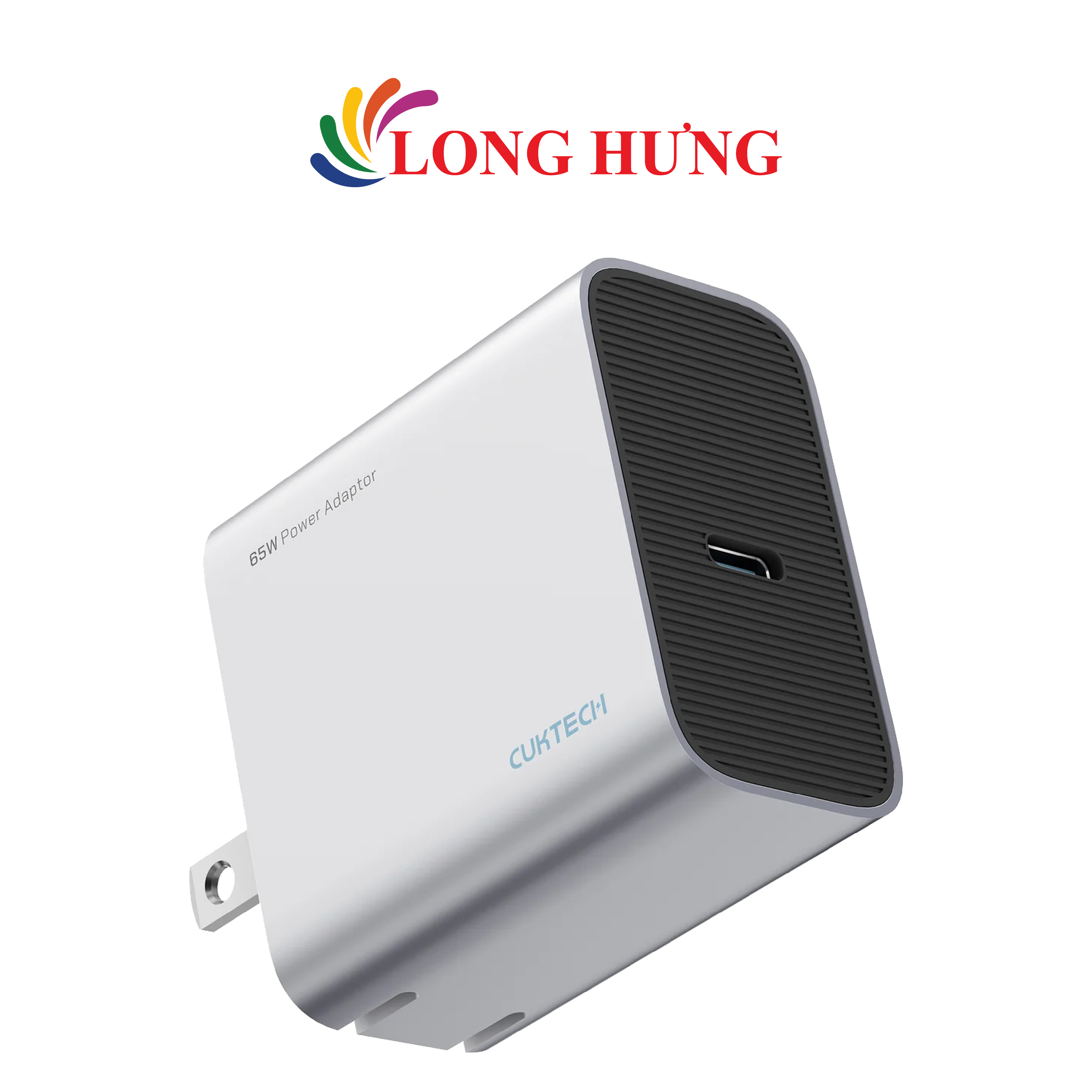 Cốc sạc Cuktech GaN 1Type-C 65W PD3.0 AD651N - Hàng chính hãng