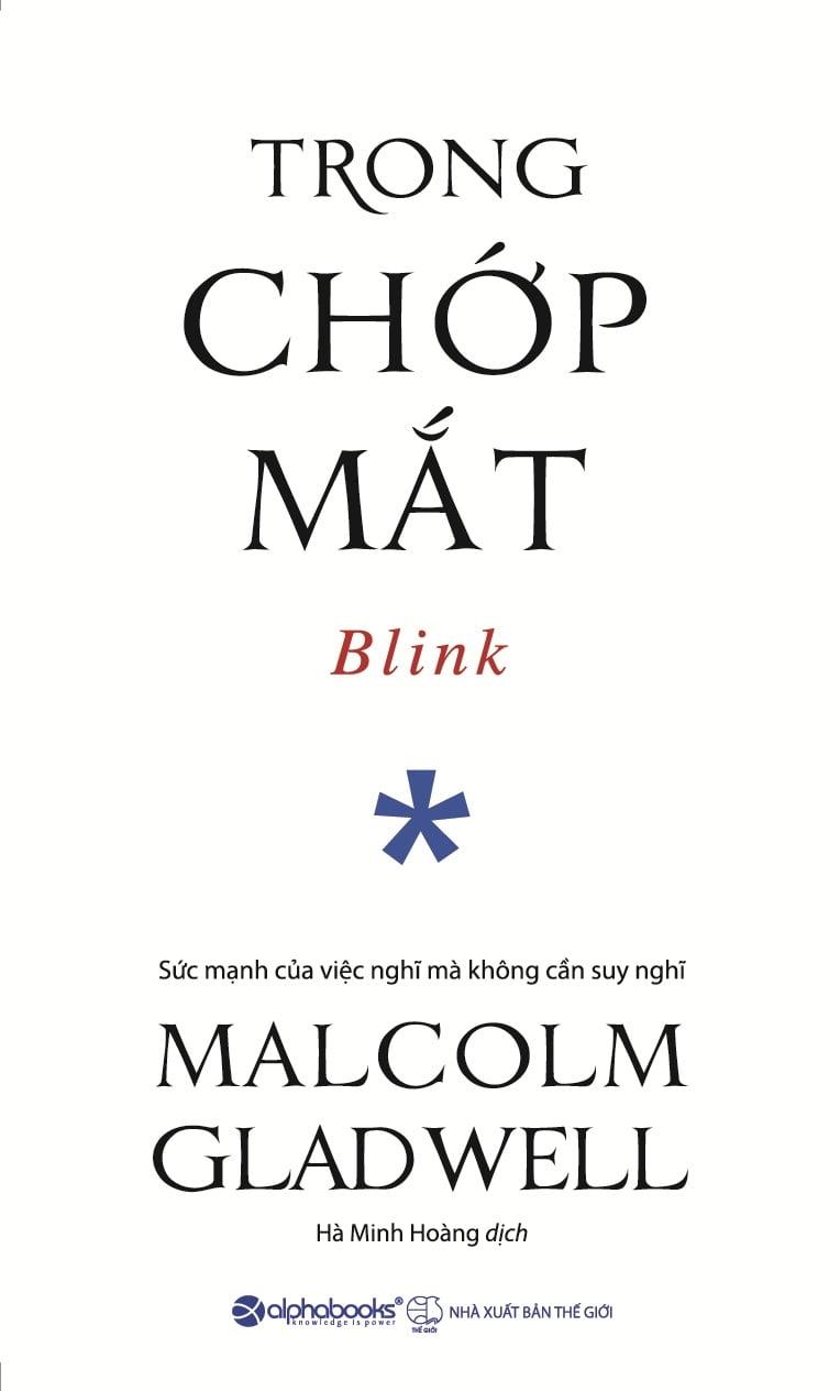 Trong Chớp Mắt - Blink (Tái Bản 2023)