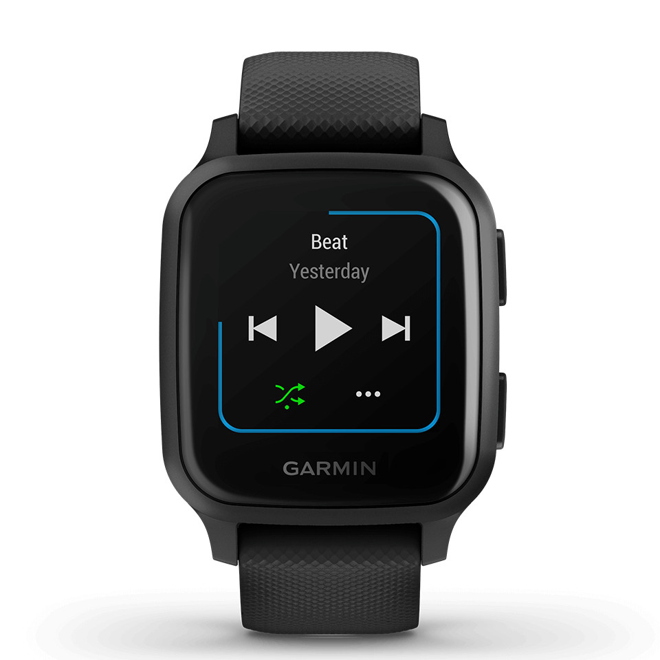 Đồng Hồ Thông Minh Theo Dõi Vận Động Theo Dõi Sức Khỏe Garmin Venu SQ / Venu SQ Music Màn Hình AMOLED - Hàng Chính Hãng