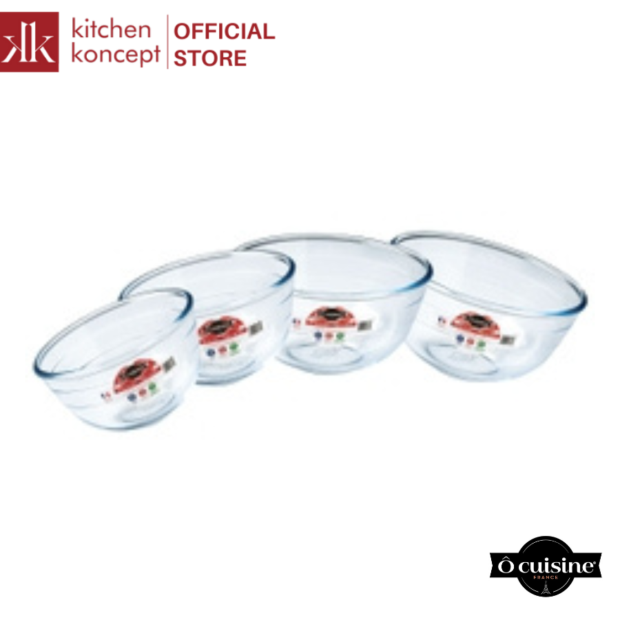 Tô Gốm Thủy Tinh Sâu Lòng Ocuisine Size 17