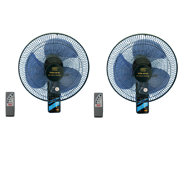 Combo 2 Quạt treo Điều khiển cánh 400 DDC91 BQP - Hàng chính hãng