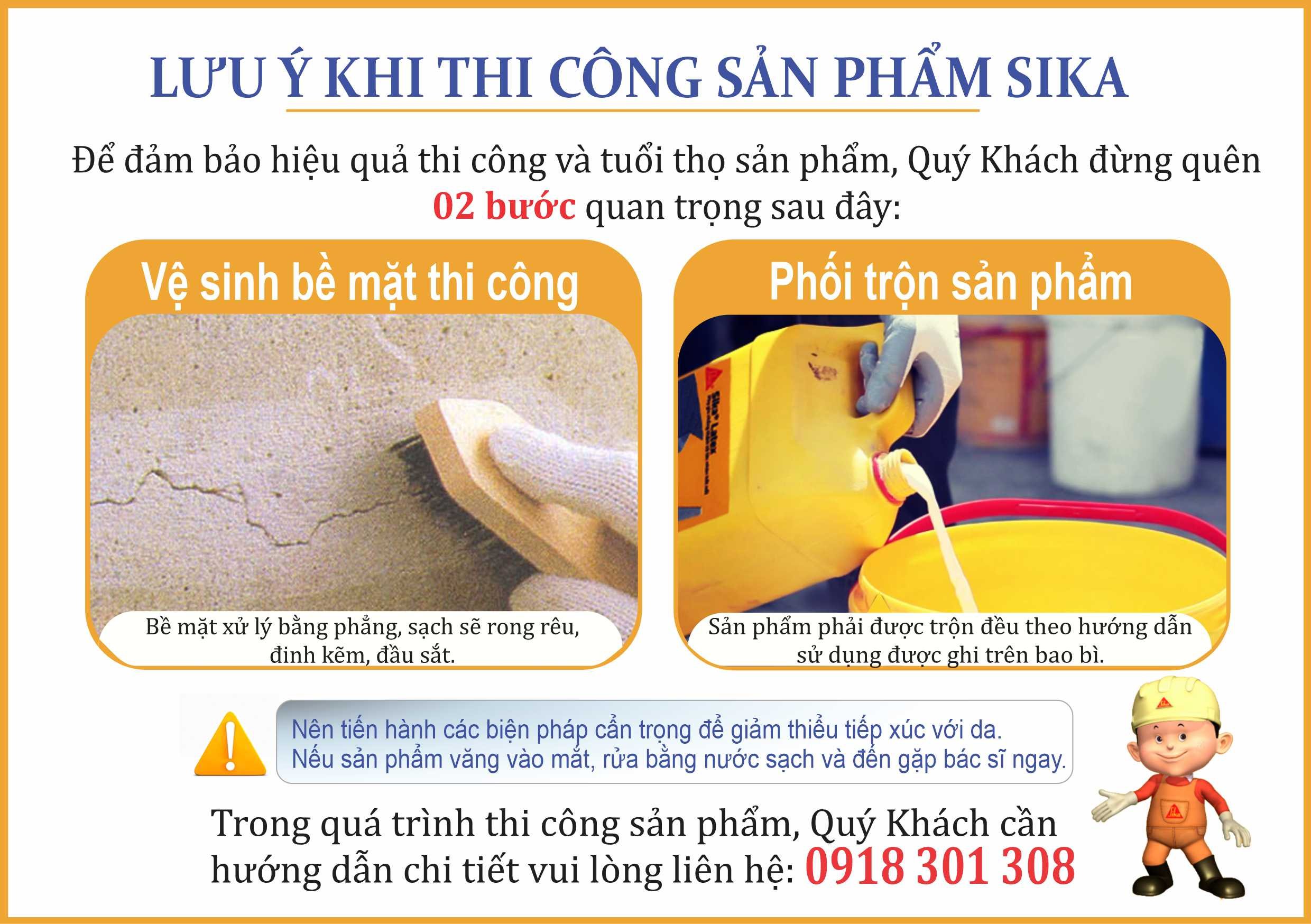 Vữa gốc xi măng đông cứng nhanh cản nước - Sika Plug 102